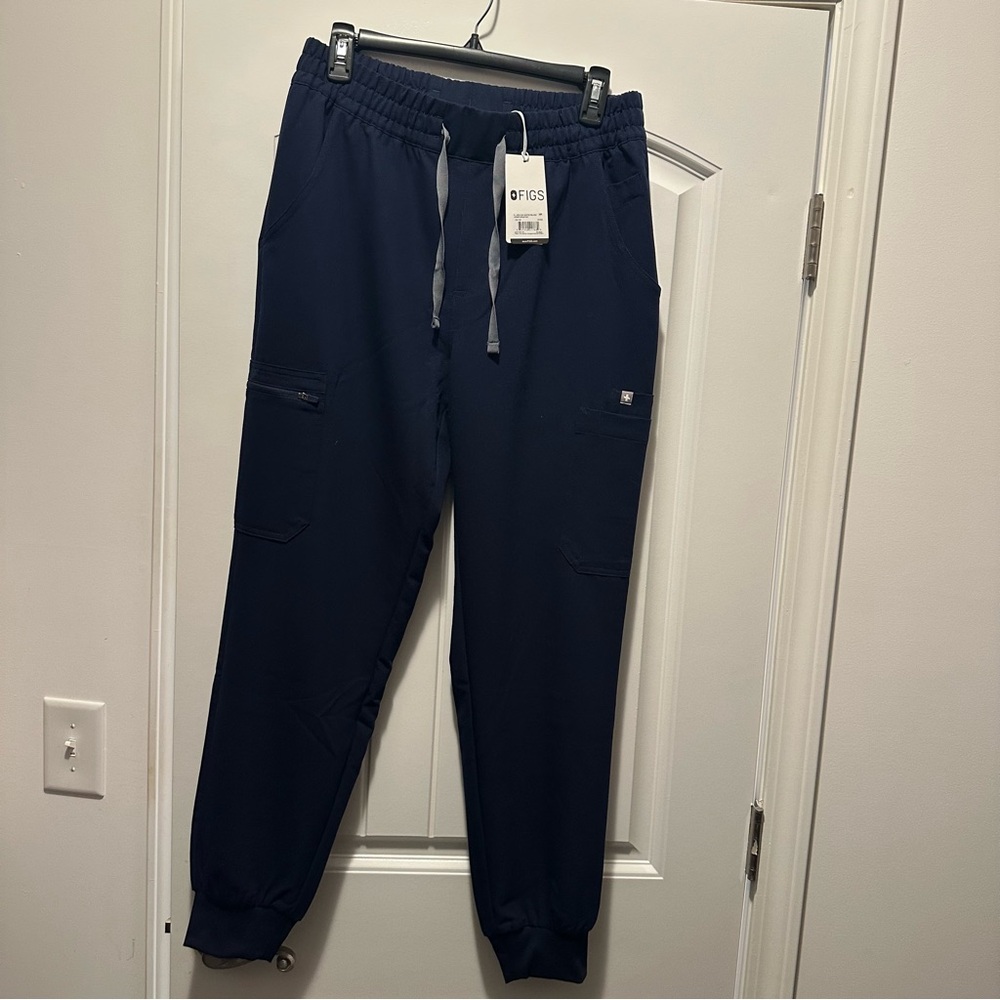 Figs Navy Uman Scrubs Joggers
